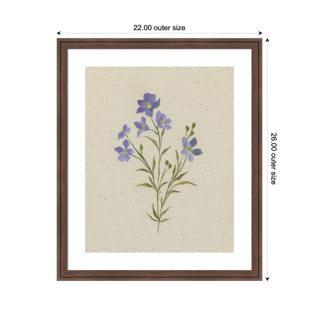 AQ Simple Bloom No 2 by Annie Quigley Framed Wall Art Print