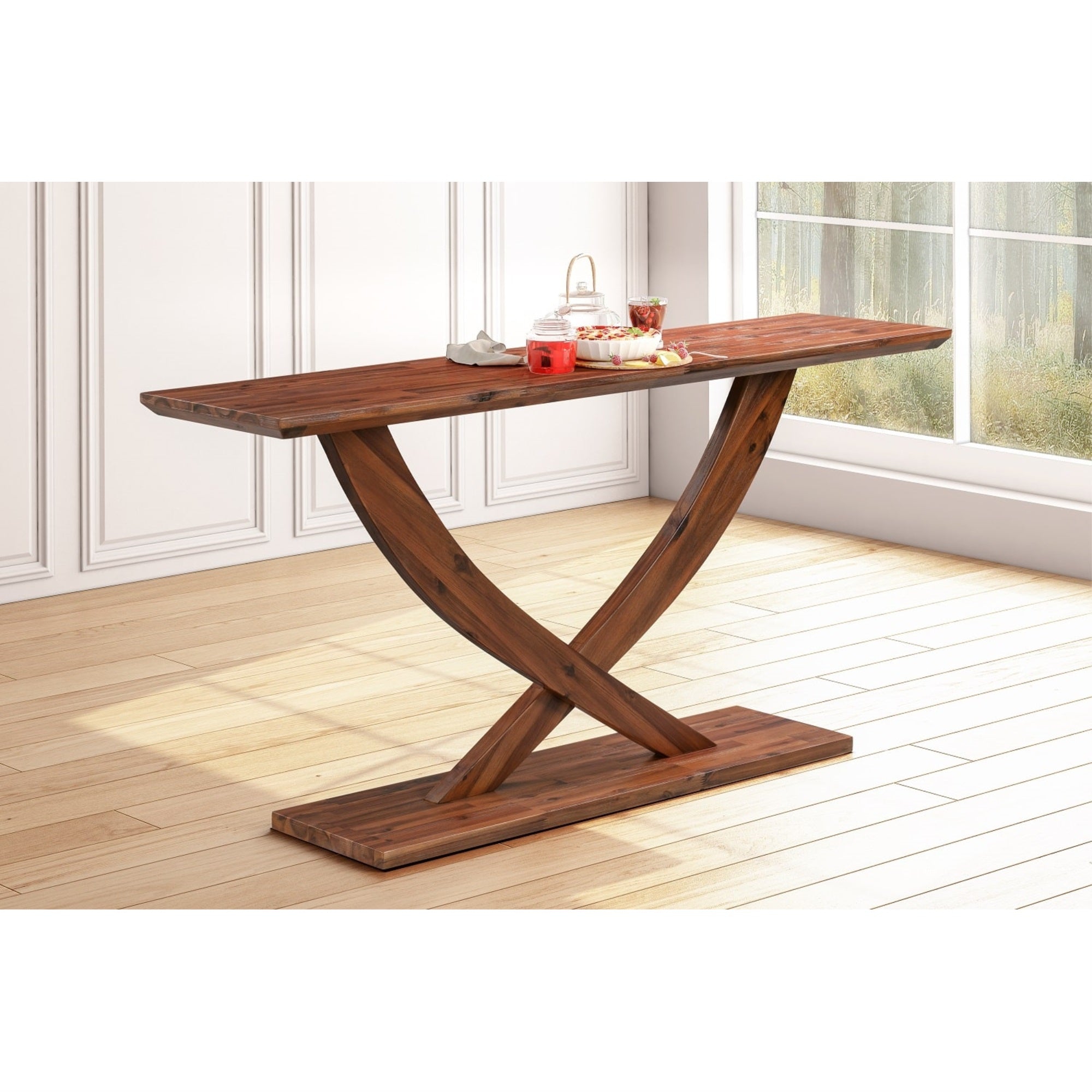 Rasmus Console Table - Honeycomb