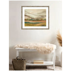 Framed Art Mountainscape Horizontal by Annie Quigley