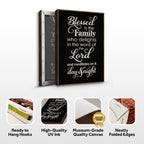 Blessed Is The Family Faith Sign II