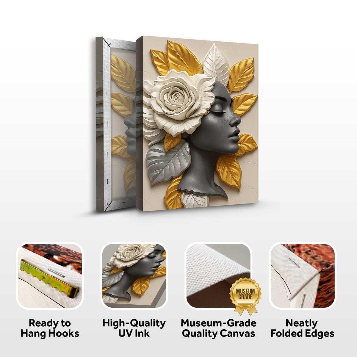 Floral Majesty Wall Art III