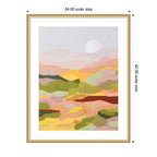 Framed Art Beautiful Landscape by July Art Prints