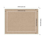 Pinboard White Scalloped Edge