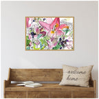 Sylvie Compassion Framed Canvas by Janet Meinke-Lau