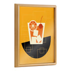Blake Old Fashioned Framed Printed Art by Amber Leaders Designs