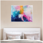 Sylvie Bright Abstract I Framed Canvas by Amy Lighthall