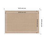 Pinboard White Scalloped Edge