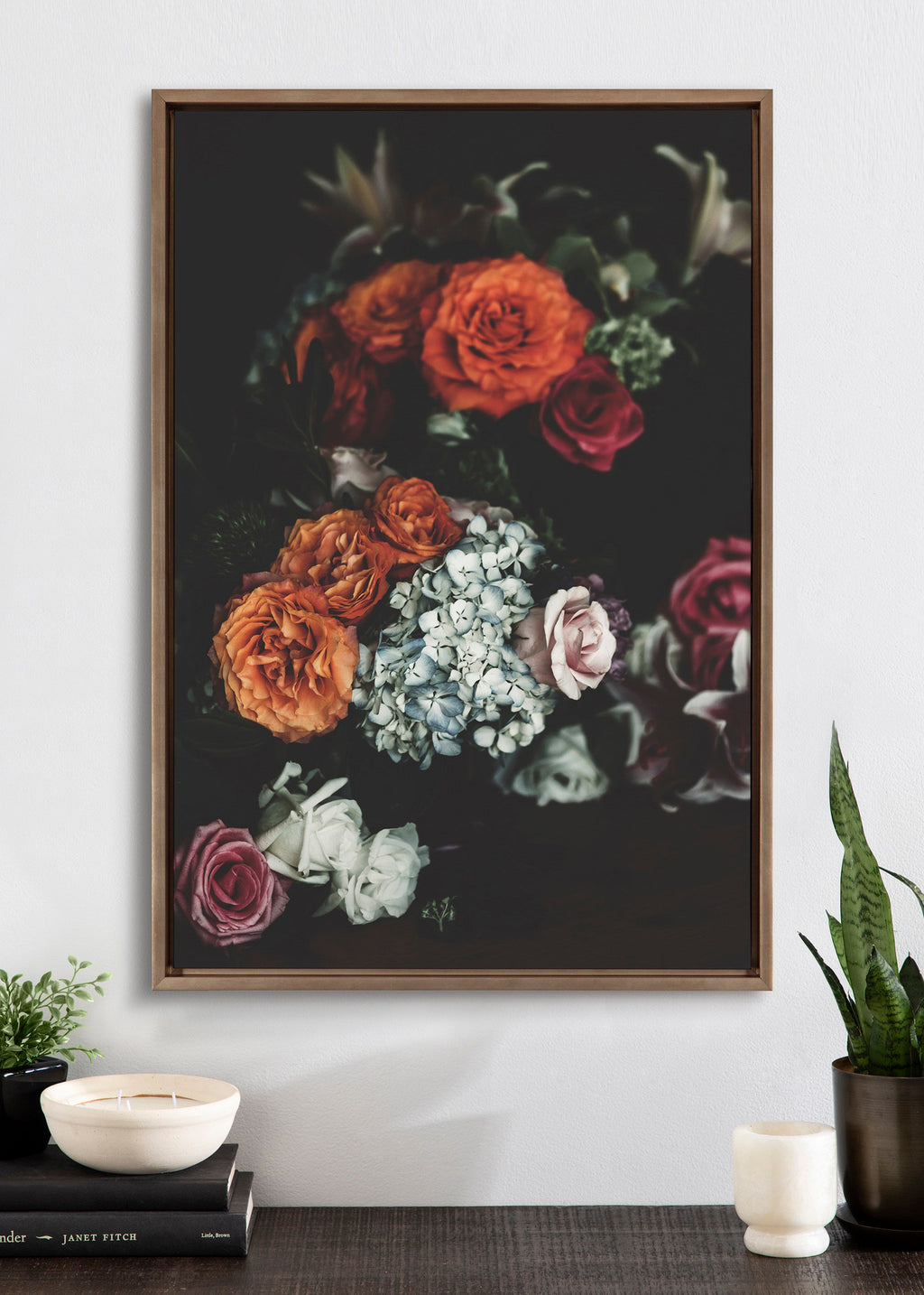 Sylvie Abundance Framed Canvas by Alicia Abla