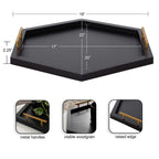 Halsey Hexagon Decorative Tray