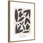 Exposition d Art Les Fleurs by Gabrielly Guedes Framed Canvas Wall Art Print