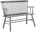 Safavieh American Homes Collection Addison Spindle Back Grey Bench