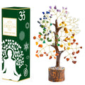 7 Chakra Tree - Crystal Tree - Chakra Tree of Life - Crystal Gifts Money Tree Tree of Life Decor Gemstone Tree Feng Shui Chakra 
