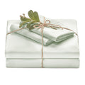 Chanasya Premium Soft Sage Green Twin Bed Sheets Set 3-Piece - Percale Microfiber - Fitted Sheet Flat Sheet And Pillow Cases - D