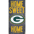 Green Bay Packers 6 x 12 Home Sweet Home Sign