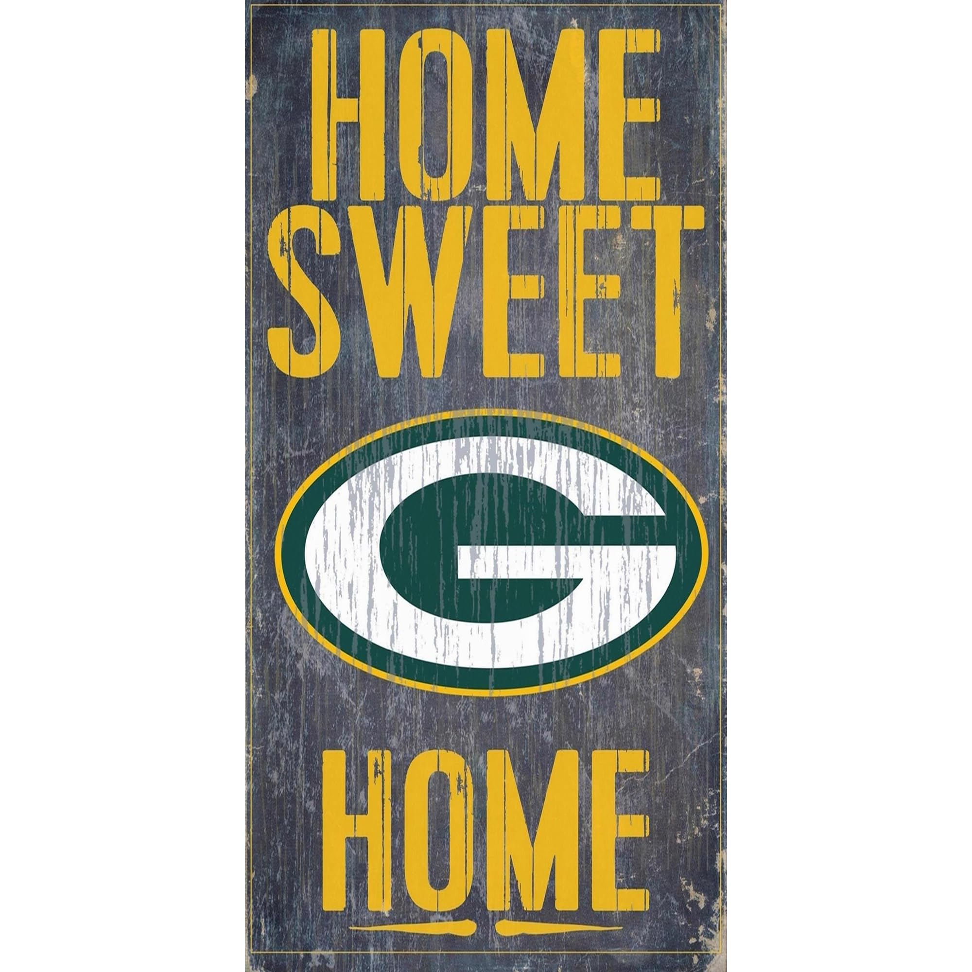 Green Bay Packers 6 x 12 Home Sweet Home Sign