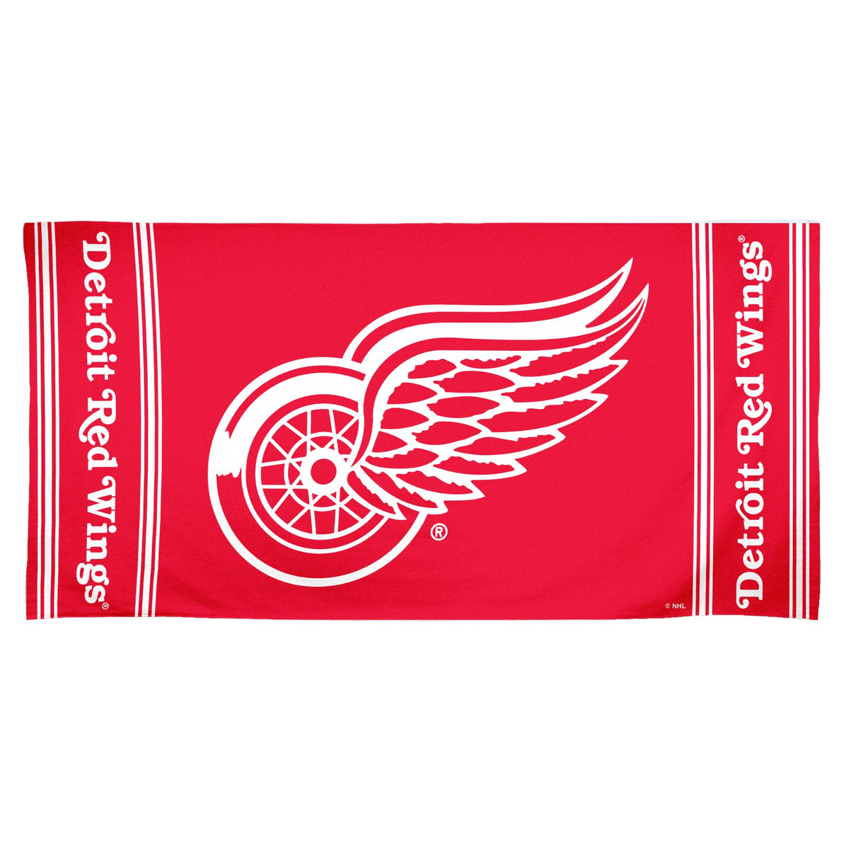 NHL Detroit Red Wings 30 by 60 Fiber Reactive Beach Towel