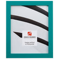 Craig Frames Confetti, Modern Teal Blue Picture Frame, 24 x 24 Inch