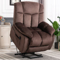 Canmov Power Lift Electric Recliner Chair For Elderly- Heavy Duty And Safety Motion Reclining Mechanism-Antiskid Fabric Sofa For