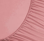 Elegant Comfort Luxury Soft Bed Sheets 1500 Premium Hotel Quality Microfiber Softness Wrinkle And Fade Resistant (6-Piece) Bedding Set, Full, Dusty Rose