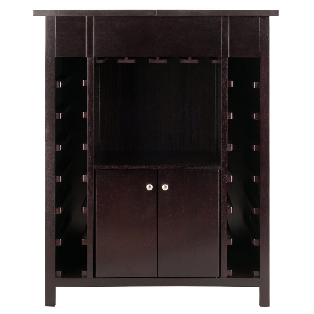 Winsome Yukon Wine Storage, Espresso