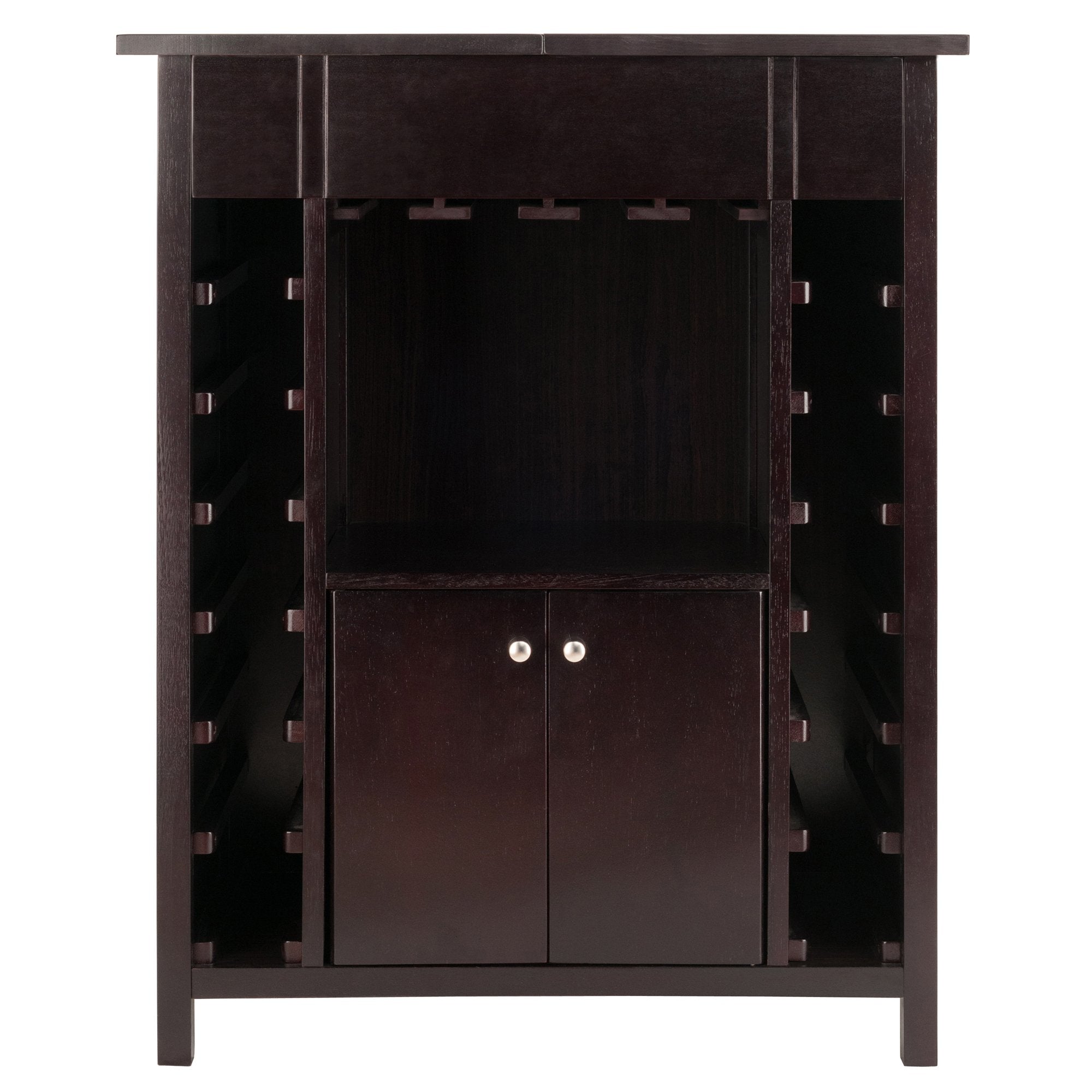 Winsome Yukon Wine Storage, Espresso