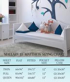 Mallary By Matthew Kids Super Soft-Soft 100% Microfiber Print Sheet, Dinosaurs Print, Twin