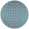 Sedona Sn6 Blue Southwestern Rug Round 10' X 10'