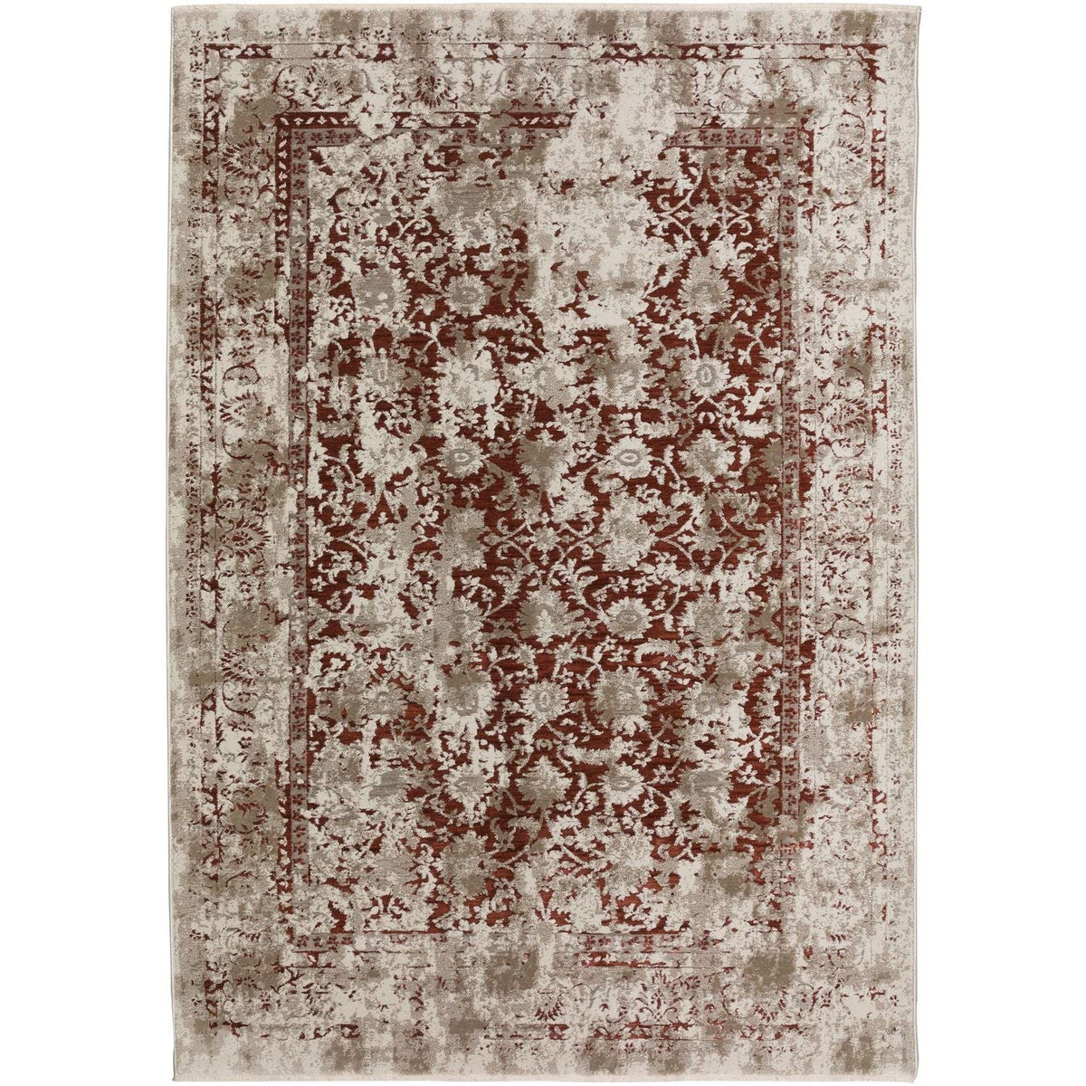 Antalya Ay2 Red Transitional Rug Rectangle 9' X 13 ' 2"