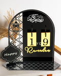OLEEK Ramadan countdown calendar - Ramadan decorations for home 2026 - Ramdan calendar for kids - ramadan decoration - Ramadan t