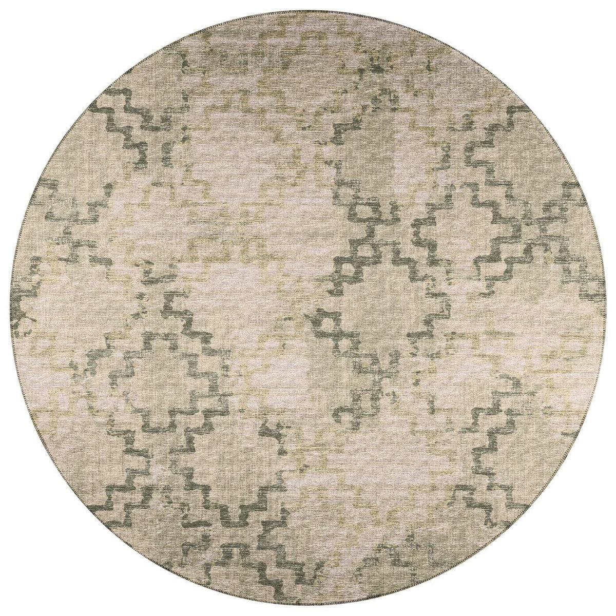 Sedona Sn15 Green Transitional Rug Round 10' X 10'
