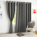 Story@Home 100% True Blackout Windows Curtain 5 Feet Set Of 2 | Solid Design |Room Darkening Curtain | Thermal Insulated Curtain