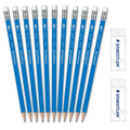 Staedtler Norica Pencil Class & Eraser Class Pack, 144Ct