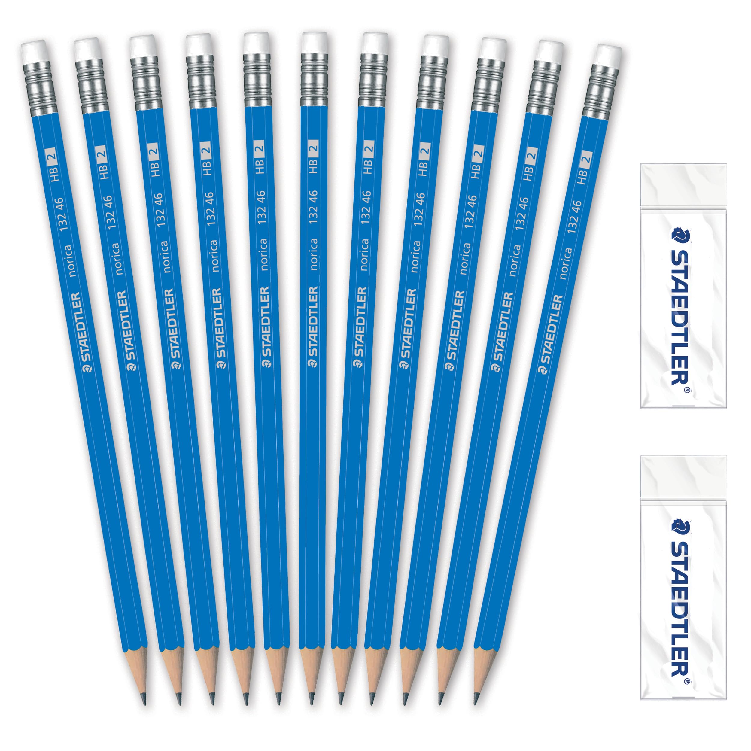 Staedtler Norica Pencil Class & Eraser Class Pack, 144Ct