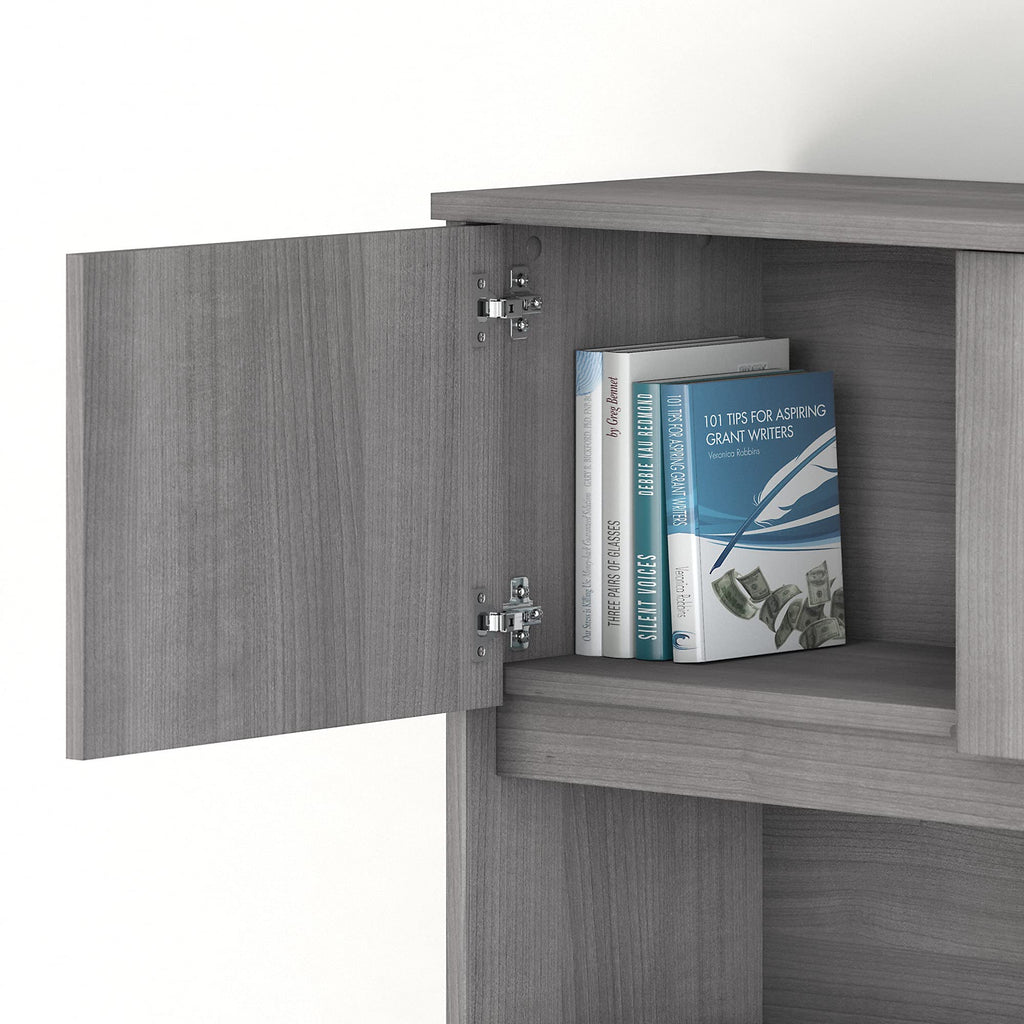 Bush Business Furniture Studio C 72W Desk Hutch, Platinum Gray