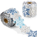Spiareal 68.9 Feet Snowflake Border Bulletin Board Border Flower Beach Sun Eucalyptus Paw Flag Hat Balloon Sailboat For Classroo