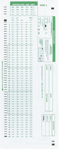 Test-100E 882 E Compatible Testing Forms (50 Sheet Pack)
