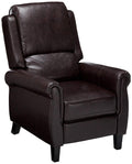 Christopher Knight Home Haddan Evan Pansy Memphis PU Leather Recliner Club Chair, 35.5 inches deep x 28.00 inches wide x 40.50 i