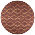 Sedona Sn9 Red Bohemian Rug Round 10' X 10'