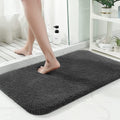 SIWAN | Non Slip Bathroom Rug  QuickDrying Chenille Shower Mats for Bathroom, Bath Tub  Soft Absorbent Bath Mat & Floor Rugs 