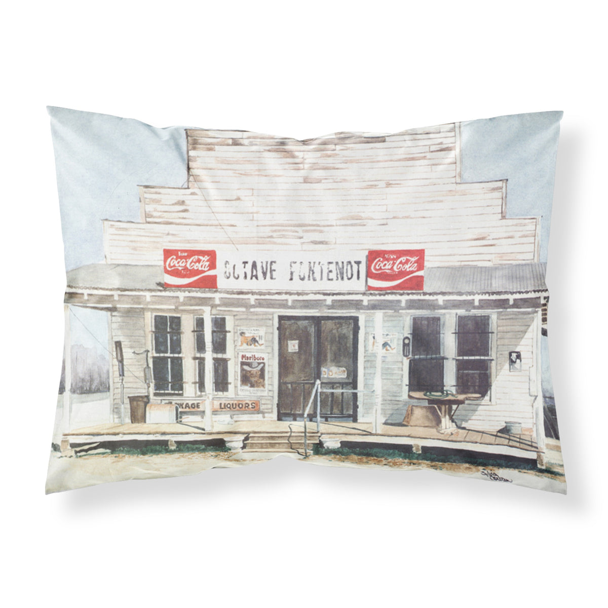 'Caroline'S Treasures 8111Pillowcase Octave Fontenot Moisture Wicking Fabric Standard Pillowcase, Large, Multicolor'