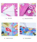 Ellewin Microfiber Hair Drying Towels For Kids, 3 Pack Wet Hair Towel Wrap Turban For Girls Children Women, Quick Dry Twisty Hai