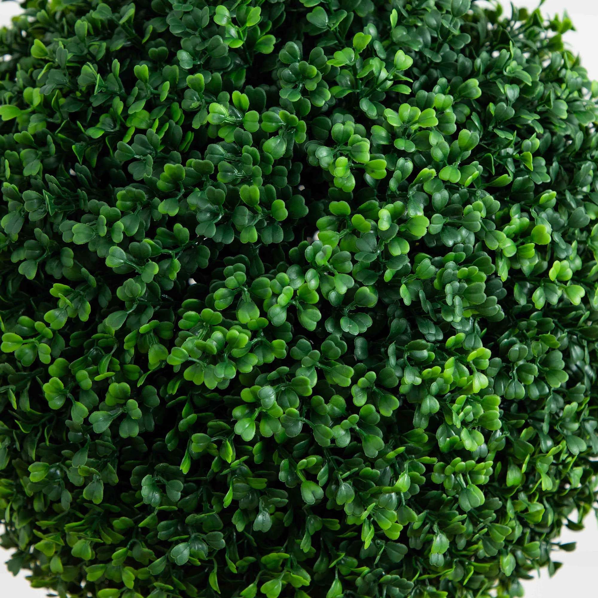 Nearly Natural 5Ft. Artificial Triple Ball Boxwood Topiary Tree (Indoor/Outdoor)