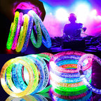 40 PCS Led Glow Sticks Bracelets Glow In the Dark Party Supplies, Light Up Bracelets Glow Party Favors for Kids Adults, Party Su