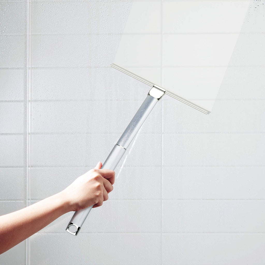 Better Living Products 17900 Extendable Shower Squeegee Aluminum Silver Chrome 18-inch