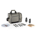 Picnic Time Malibu Pt Frontier Edition Heathered Gray With Picnic Service For 2, (Heathered Gray With Black Accents)