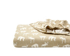 Eddie Bauer - Full Sheets, Cotton Flannel Bedding Set, Brushed For Extra Softness, Cozy Home Decor (Buckhead Ridge, Full)