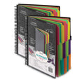 Samsill 2 Pack Deluxe 24 Pocket Spiral Project Organizer With Refillable Notepad, Customizable Front Cover, 12 Dividers With Era