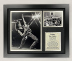 Eddie Van Halen | 12'''' X15 Framed Photo Collage | Legends Never Die, Inc.| Solo (16661U)