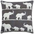 Rizzy Home T08422 Decorative Pillow, 20"X20", Charcoal