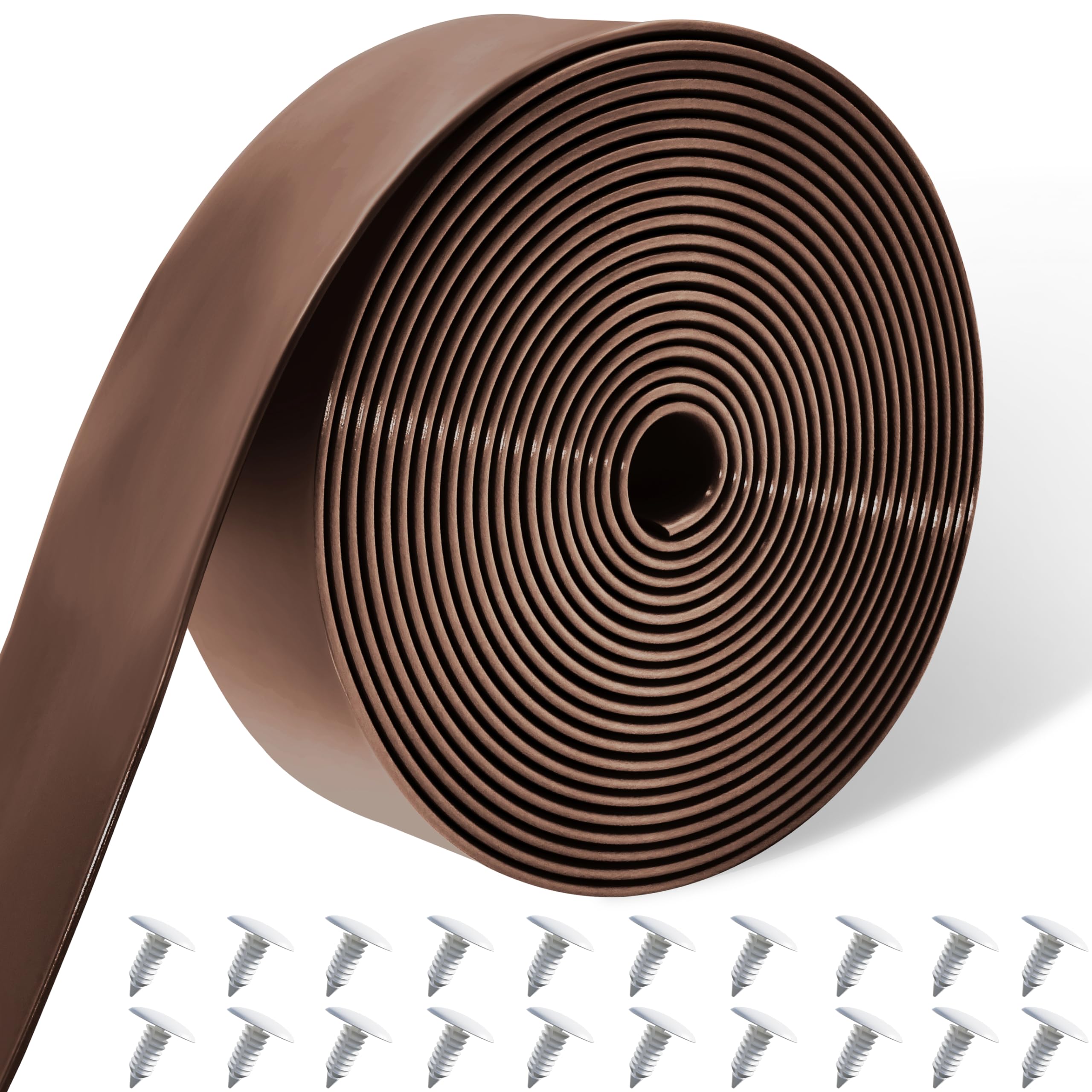 Lumpro Vinyl Straps For Patio Chair Repair Kit 2'' Wide 10 Ft Long Replacement Straps + 20 Free Rivets For Outdoor Lawn Furnitur